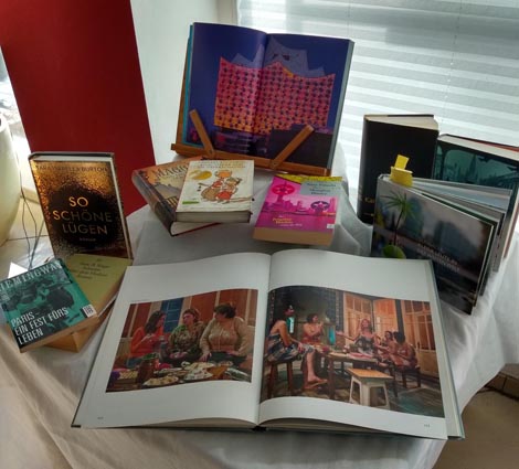 Büchertisch Stadt